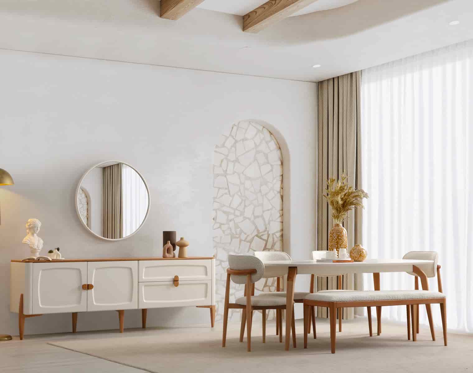 Natura Yemek Odası Takımı