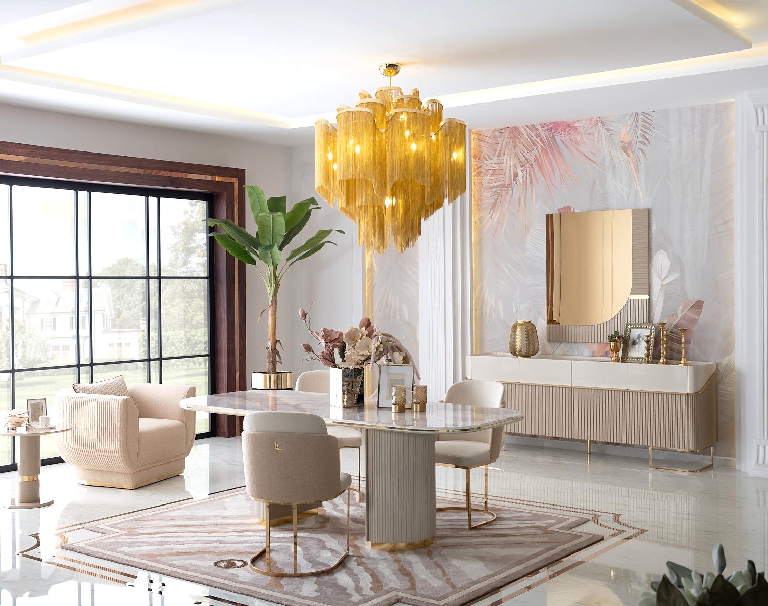 Oscar Yemek Odası Takımı