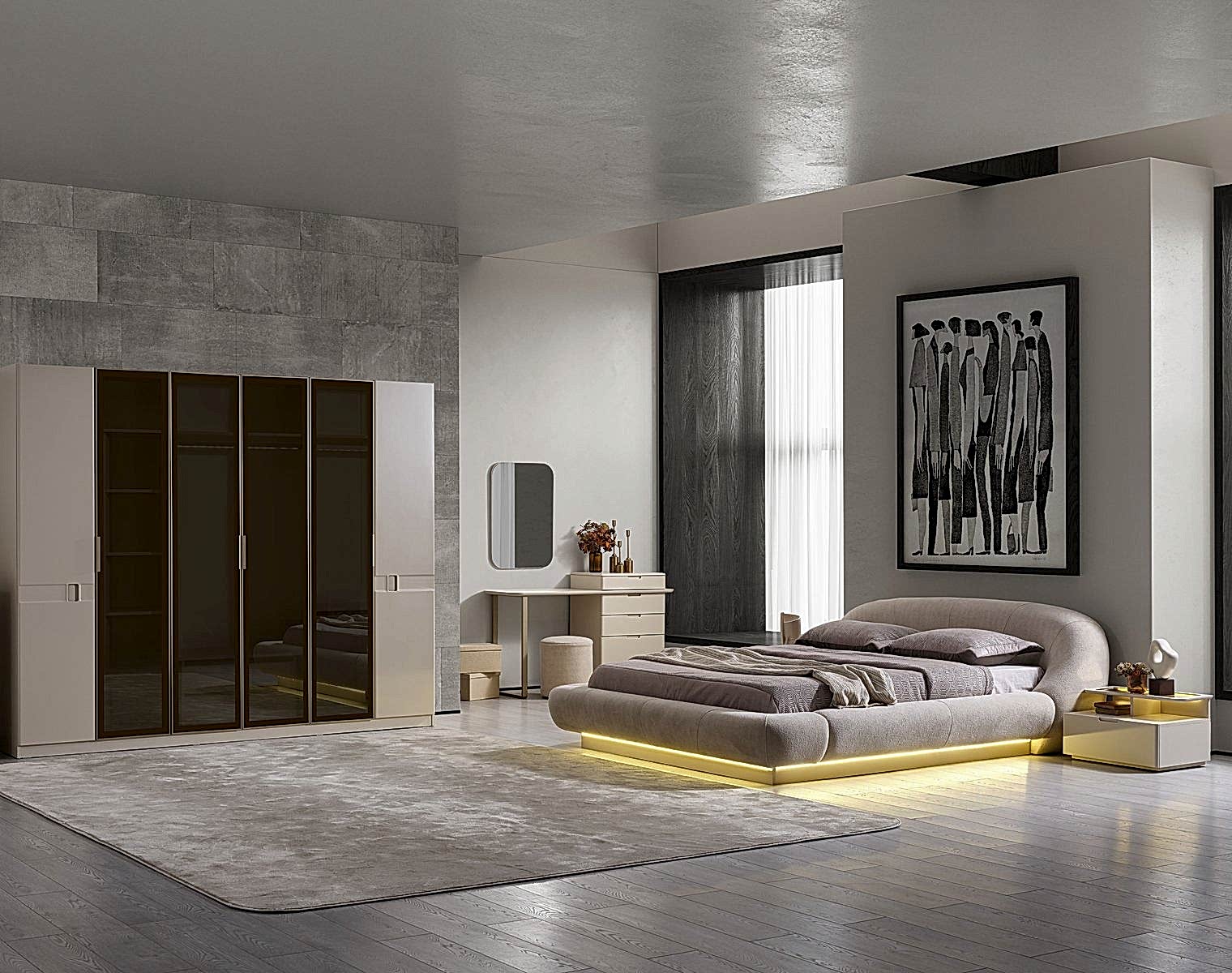 Lizbon Yatak Odası Takımı